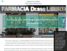 Tablet Screenshot of farmacialiberti.com
